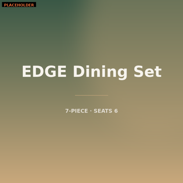 EDGE 7-Piece Dining Set